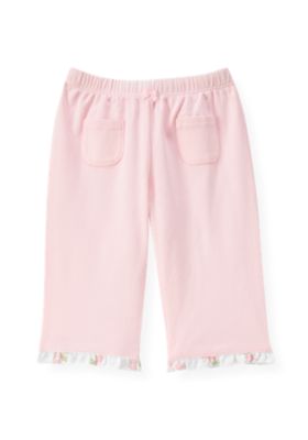 Floral Ruffle Knit Pant