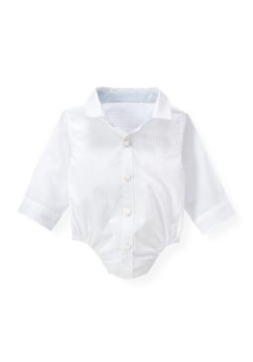 Stripe Shirt Bodysuit