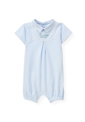 Crocodile Piped One-Piece