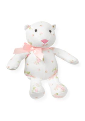 Floral Bear Rattle