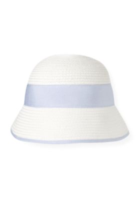 Straw Cloche Hat