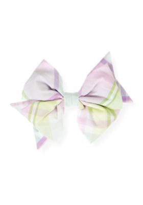 Plaid Bow Barrette
