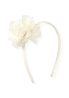 Organza Rosette Headband