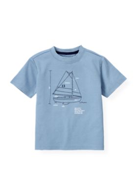 Embroidered Sailboat Tee