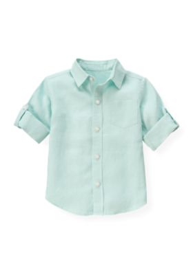 Linen Roll Cuff Shirt