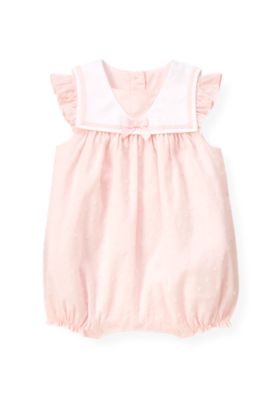 Swiss Dot Sailor One-Piece