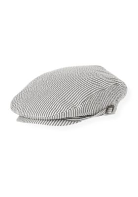 Stripe Seersucker Cap
