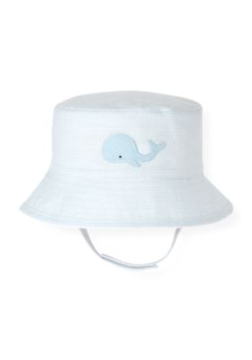 Houndstooth Linen Blend Hat