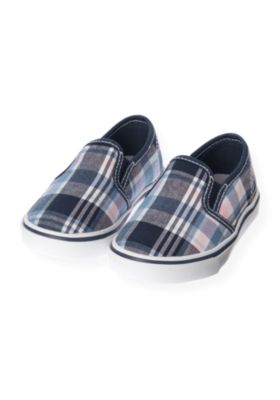 Plaid Slip-On Sneaker