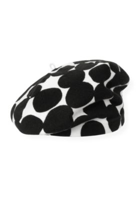 Dotted Sweater Beret