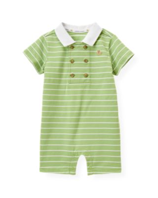 Stripe Polo One-Piece