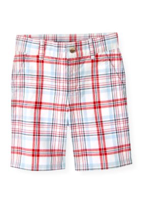 Plaid Canvas Short