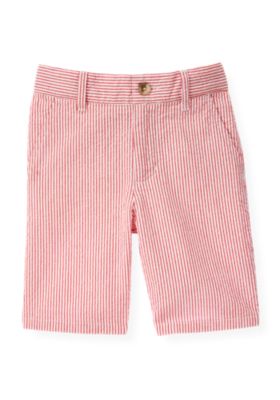 Stripe Seersucker Short