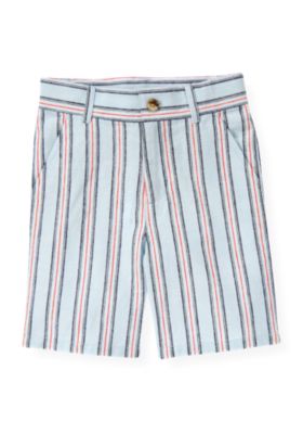 Stripe Linen Blend Short