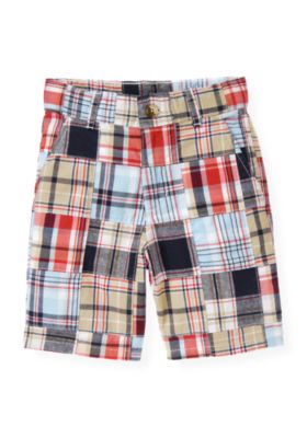 Patchwork Plaid Short