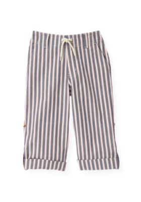 Stripe Roll Cuff Pant