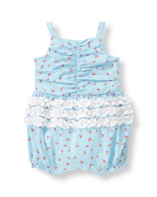 Strawberry Ruffle One-Piece