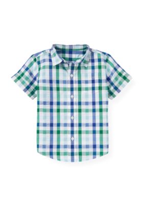 Checked Seersucker Cuff Shirt