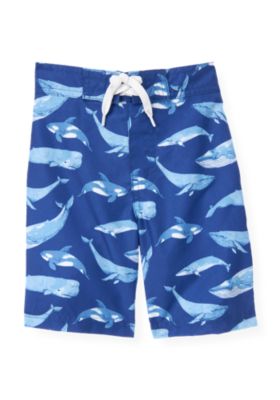 Whale Swim Trunk