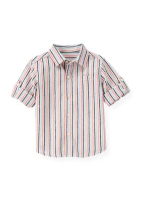 Stripe Linen Blend Shirt