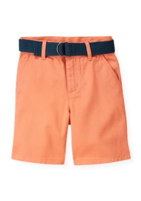 Belted Twill Short