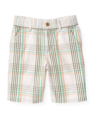 Plaid Dobby Short
