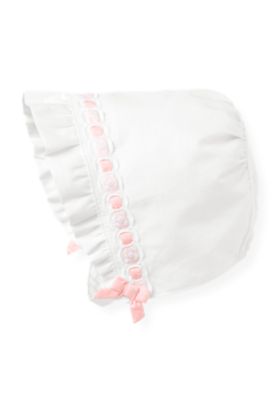 Interlaced Ruffle Bonnet