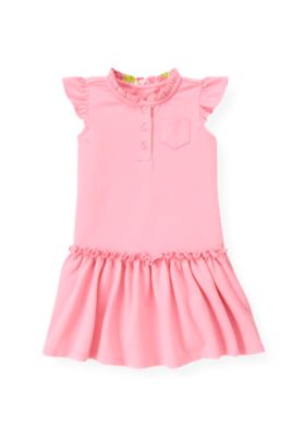 Ruffle Polo Dress