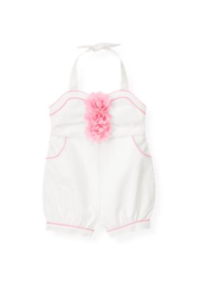 Corsage Pique Romper