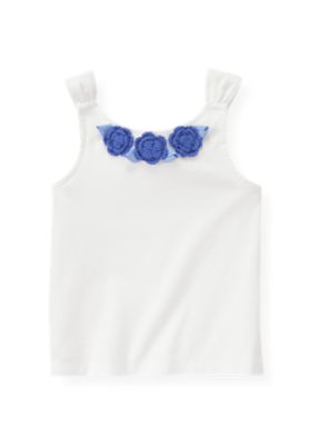 Crochet Flower Tank Top
