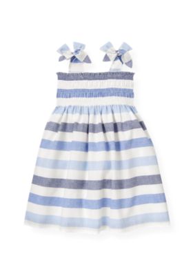 Stripe Linen Blend Dress