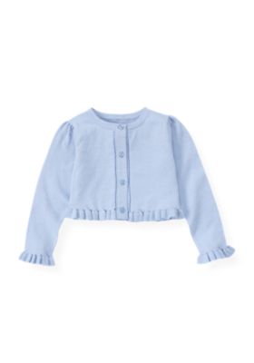 Ruffle Crop Cardigan