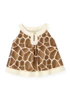 Giraffe Print Top