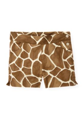 Giraffe Print Short