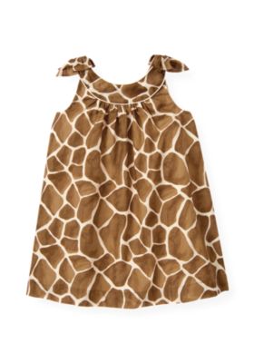Giraffe Print Bow Dress