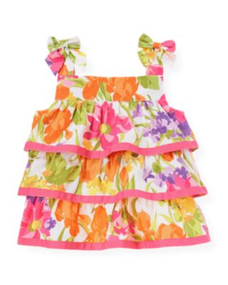 Floral Tiered Top