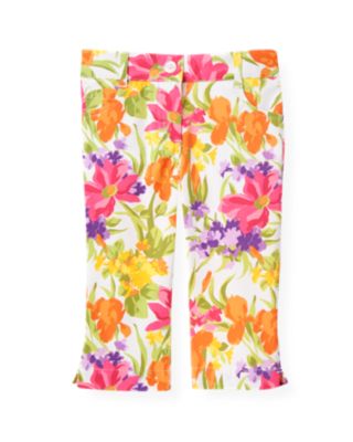 Floral Crop Pant