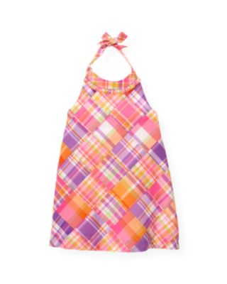 Plaid Patchwork Dress