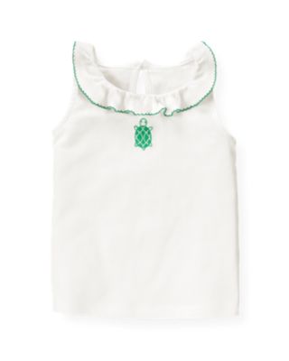 Turtle Ruffle Top