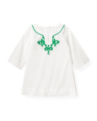 Embroidered Tunic Top