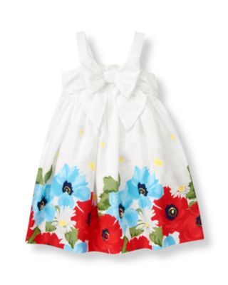 Bow Floral Dress