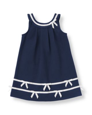 Bow Ponte Tank Dress