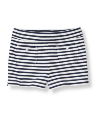 Stripe Knit Short