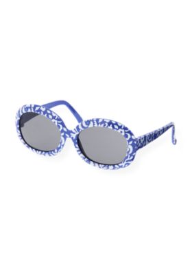 Geometric Floral Sunglasses