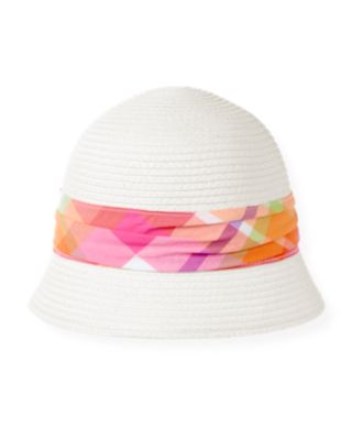 Straw Cloche Hat