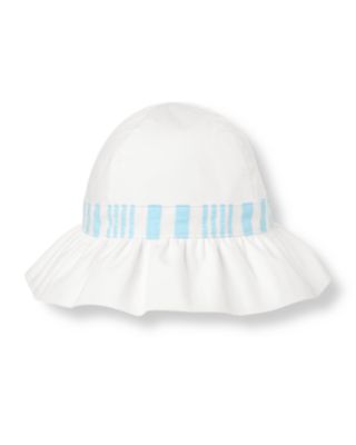 Seersucker Stripe Sunhat