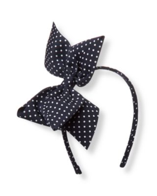 Dot Bow Headband