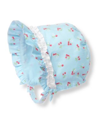 Strawberry Ruffle Bonnet