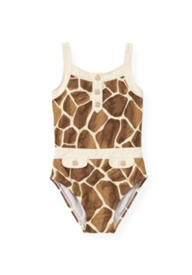 Giraffe Print Swimsuit