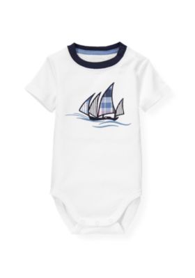 Sailboat Ringer Bodysuit